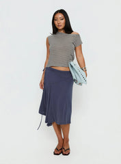 Ashfield Top Grey Stripe