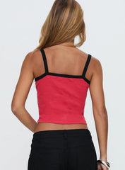Full Speed Racing Tank Top Red