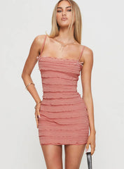 Gradine Mini Dress Pink