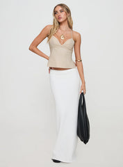 Candid Top Beige