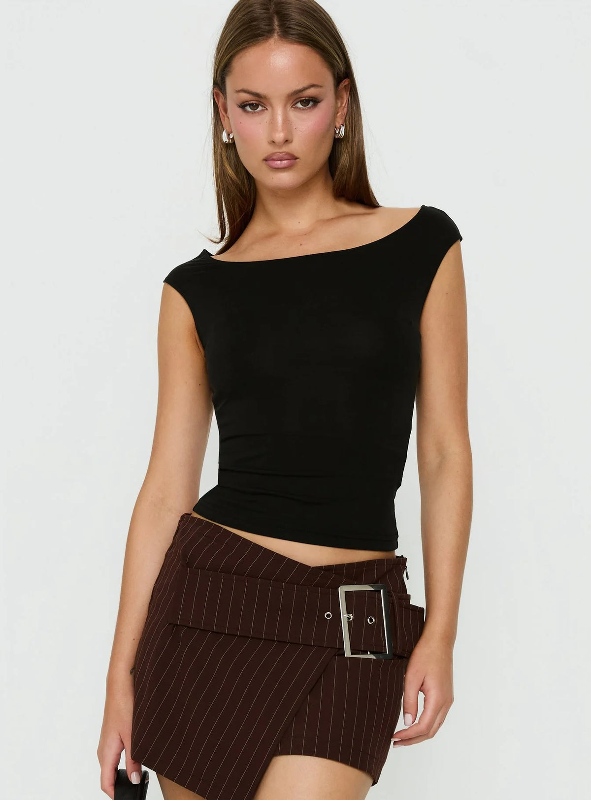Cheirosa Off Shoulder Top Black