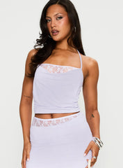 Bonus Points Top Lilac