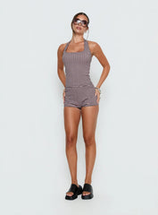 Feijoa Knit Halter Top Multi
