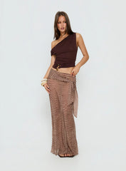 Acasie Asymmetrical Top Brown